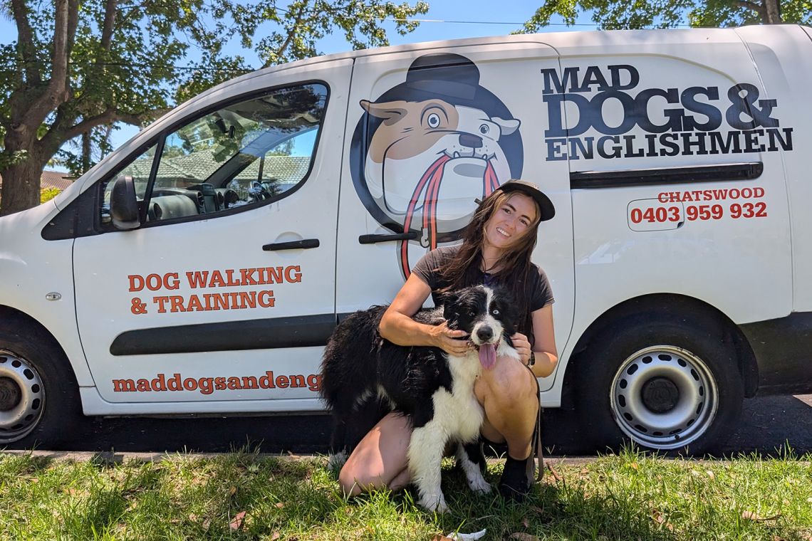 Chatswood Mad Dog franchise with air-conditioned van